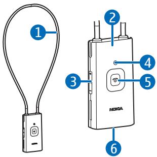 NOKIA WIRELESS LOOPSET LPS-5 - Keys and parts - 1