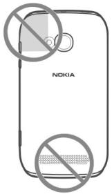 NOKIA LUMIA 710 - Ubicación de las antenas - 1