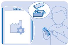 NOKIA ASHA 210 - Restore original settings - 1