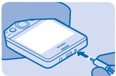 NOKIA ASHA 210 - Charge the battery - 2