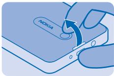 NOKIA ASHA 210 - Insert a memory card - 1