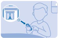 NOKIA ASHA 210 - Add a website to your favourites - 1
