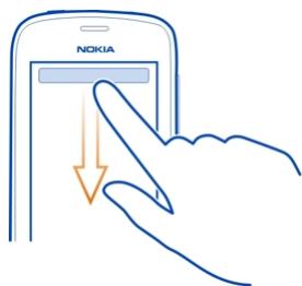 NOKIA ASHA 305 - Change settings quickly - 1