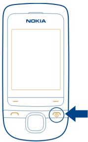 NOKIA C2-05 - Switch the phone on or off - 1