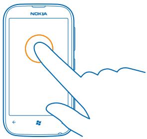 NOKIA LUMIA 510 - Use the touch screen - 2
