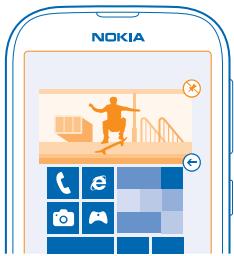 NOKIA LUMIA 510 - Resize or unpin a tile - 1
