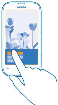 NOKIA LUMIA 510 - Change the background in the Pictures hub - 2