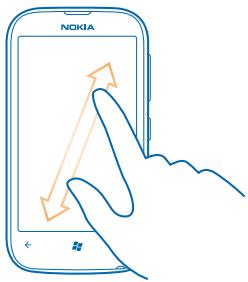 NOKIA LUMIA 510 - Zoom in or out - 1