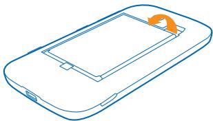 NOKIA LUMIA 510 - Insert the SIM card - 2