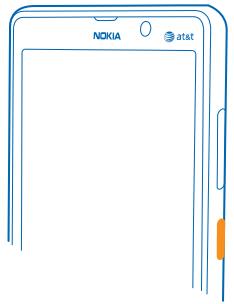 NOKIA LUMIA 820 - Switch the phone on - 1