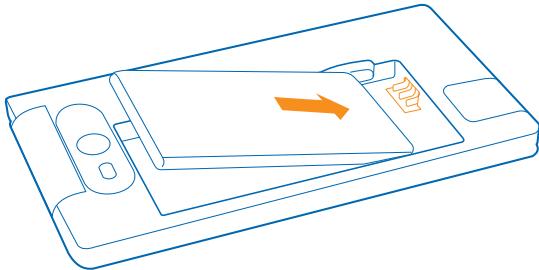 NOKIA LUMIA 820 - Insert the memory card - 5