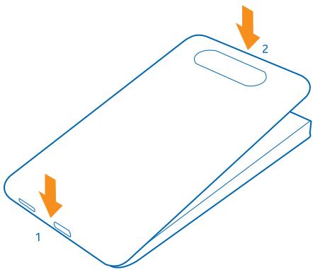NOKIA LUMIA 820 - Insert the memory card - 6