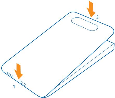 NOKIA LUMIA 820 - Insert the SIM card - 5