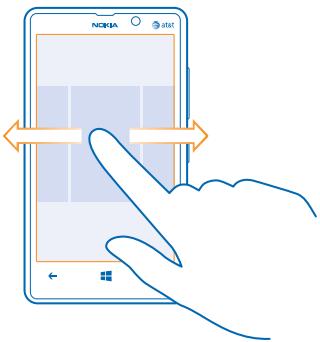 NOKIA LUMIA 820 - Switch between apps - 1