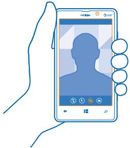 NOKIA LUMIA 820 - Take a self-portrait - 1