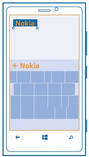 NOKIA LUMIA 920 - Add a new word to the dictionary - 1
