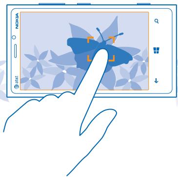 NOKIA LUMIA 920 - Take a photo without using the camera key - 1
