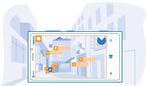 NOKIA LUMIA 920 - Show places on your surroundings - 1