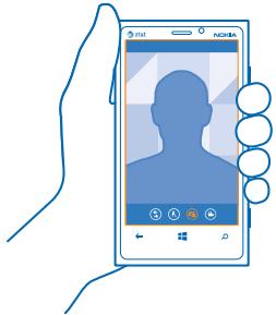 NOKIA LUMIA 920 - Take a self-portrait - 1