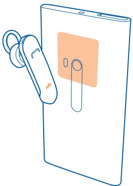 NOKIA LUMIA 920 - Connect to a Bluetooth accessory with NFC - 1