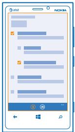 NOKIA LUMIA 920 - Delete mail - 1