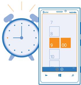 NOKIA LUMIA 920 - Set an alarm - 1