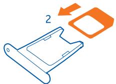 NOKIA LUMIA 920 - Insert the SIM card - 3