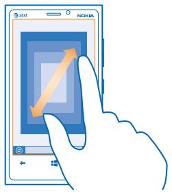 NOKIA LUMIA 920 - Zoom in or out - 1