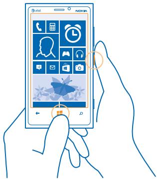 NOKIA LUMIA 920 - Take a screenshot - 1