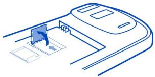 NOKIA 808 - Insert the SIM card - 3