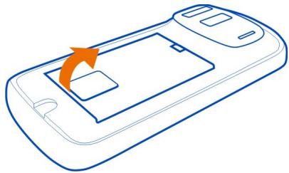NOKIA 808 - Insert the SIM card - 2