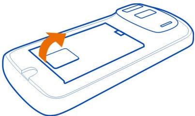 NOKIA 808 - Insert a memory card - 3