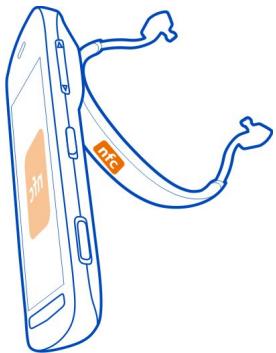 NOKIA 808 - Connect to a Bluetooth accessory using NFC - 1