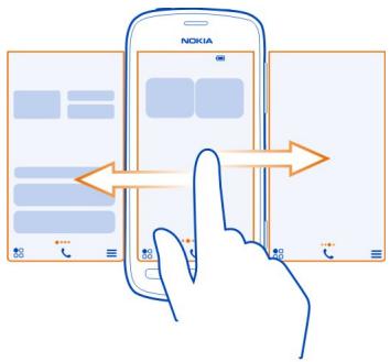 NOKIA 808 - Switch between open applications - 1