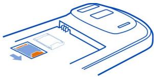 NOKIA 808 - Insert a memory card - 6
