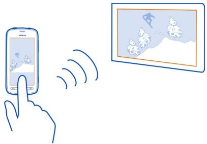NOKIA 808 - Use your phone to stream content to your DLNA device - 1