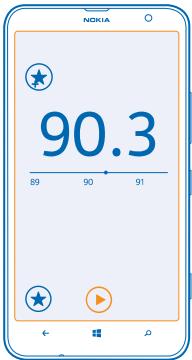 NOKIA LUMIA 1320 - FM radio - 1