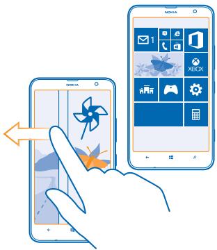 NOKIA LUMIA 1320 - Create a safe, fun start screen for kids - 1