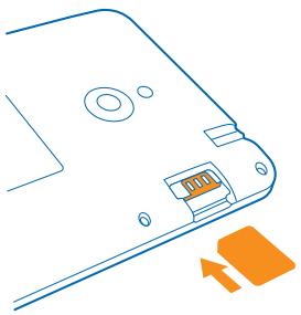 NOKIA LUMIA 1320 - Insert the SIM card - 2