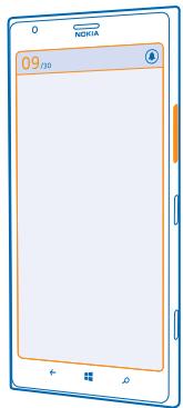 NOKIA LUMIA 1520 - Change the volume - 1