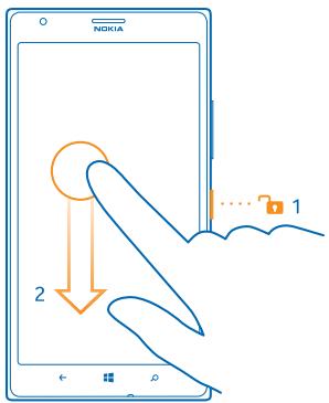 NOKIA LUMIA 1520 - Switch the phone off - 1