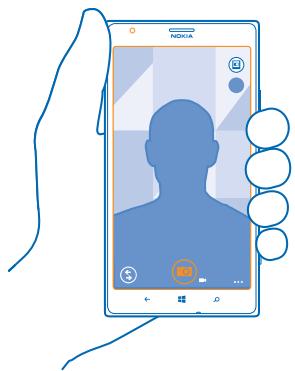 NOKIA LUMIA 1520 - Take a self-portrait - 1