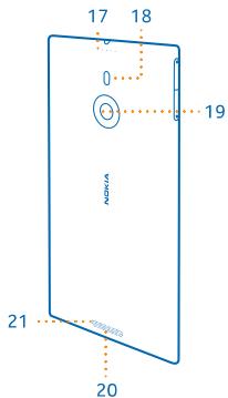 NOKIA LUMIA 1520 - Keys and parts - 2