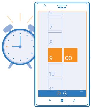 NOKIA LUMIA 1520 - Set an alarm - 1