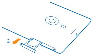 NOKIA LUMIA 1520 - Insert the SIM card - 3