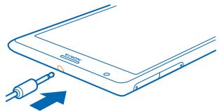 NOKIA LUMIA 1520 - Connect the headset - 1