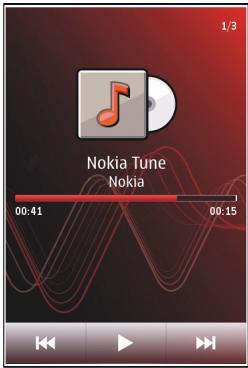 NOKIA X6 16 GB - Play a song or a podcast - 1