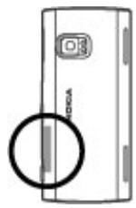 NOKIA X6 16 GB - Antenna locations - 2