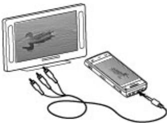 NOKIA X6 16 GB - View images and play video clips on a TV - 1
