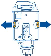DELONGHI ESAM 2000 - WARNING: THE INFUSER CAN ONLY BE REMOVED WHEN THE MACHINE IS OFF. ATTEMPTING TO REMOVE THE INFUSER WITH THE MACHINE ON WILL RISK CAUSING DAMAGE.E. - 5